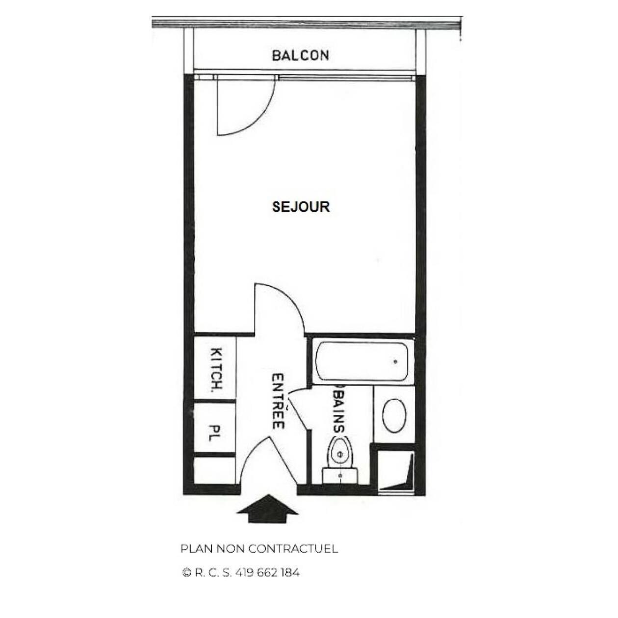 Residence Chaviere - Studio Pour 4 Personnes Avec Balcon Expose Sud Mae-5494 Saint-Martin-de-Belleville Eksteriør bilde